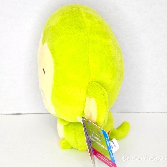 JOEY BANANAS 🐒 Lime Green Monkey Expressive Plush by Gund Drops ☆》NWT《☆ - Picture 6 of 6